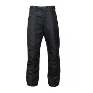 Women’s Ski Snowboard Pants Size 10 Crivit Black Insulated Waterproof Snow Pant